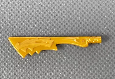 LEGO Pearl Gold Minifigure Sword Serrated Blade Dragon Head Ninjago Minifig Toy • $3.40