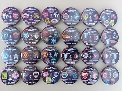 £3.59 • Buy All 2022 - 2023 Europa League Qualifying Rounds & Groups Matches Badges