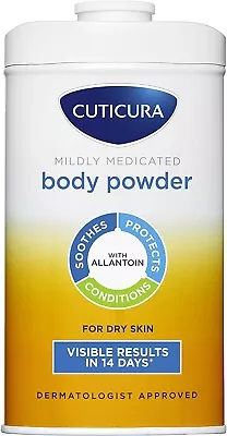 Cuticura Mildly Medicated Talcum Powder Body 150g150 G(Pack Of 1) Fast Delivery • £3.69