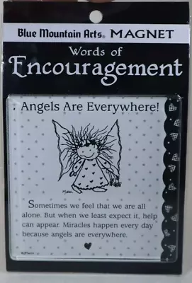 IA Words Of Encouragement Angels Are Everywhere Blue Mountain Arts Magnet • $8.99