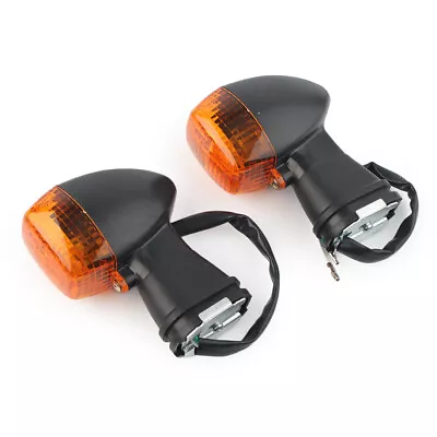 Pair Motor Turn Signal Indicator Lights For Kawasaki ZX-7R ZX-9R Ninja 1996-2002 • $20.56