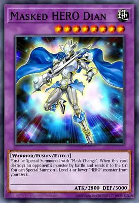 Masked HERO Dian - TOCH-EN046 Rare | Yu-Gi-Oh! Card • $1.61