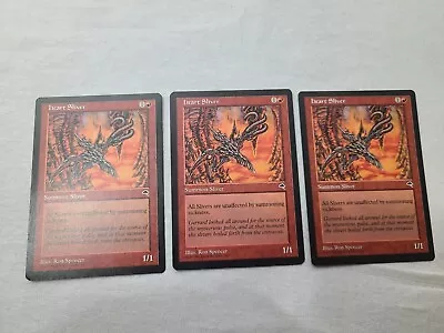 Heart Sliver MTG Magic The Gathering Card Tempest Lot Of 3 • $10.24