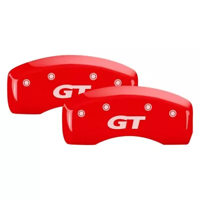 MGP 4 Caliper Covers Engraved Front Mustang Engraved Rear SN95/GT Red Finish Si • $299