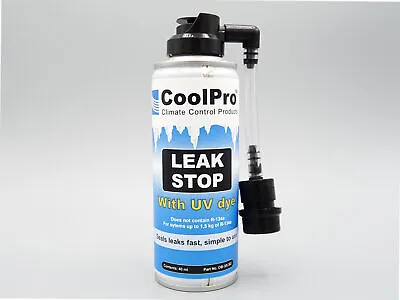 Sealant Air Conditioning Leak Stop With UV Contrast Agents Adapter ND For R134a • $37.36