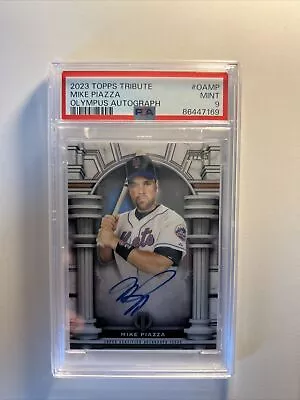 2023 Topps Tribute Mike Piazza Olympus Autograph Auto #27/45 Mets • $150