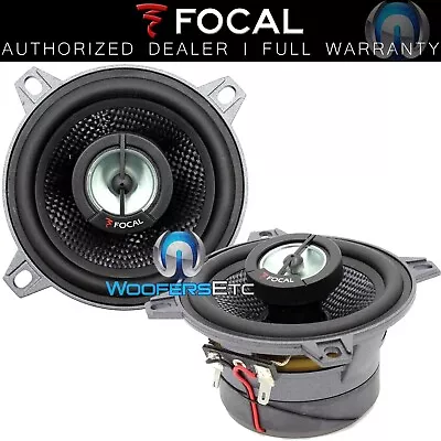 Focal 100ca1sg  4  Car Audio 2-way Aluminum Dome Tweeters Coaxial Speakers New • $159.99