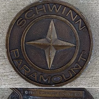 Vintage Schwinn Paramount Belt Buckle C 1977 Schwinn Bicycle Co 70s 1970s • $114.50