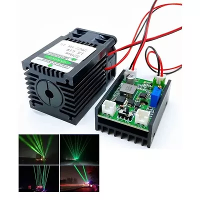 $166.25 • Buy High Power 520nm 1W Green Laser Module Stage Laser Bird Repellent Landmark Light