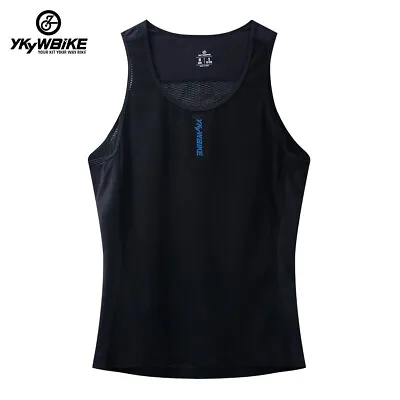 Women's Mesh Sleeveless Cycling Jersey Breathable Bike Vest Cycle Base Layer Top • $16.79