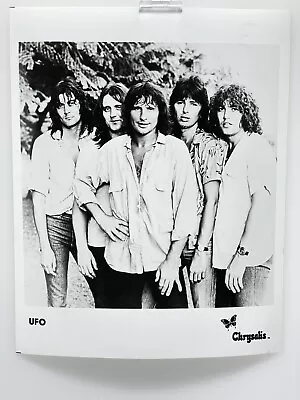 UFO Rock Band Press Photo 8x10 Vintage Music Publicity Promo #2 • $21.98