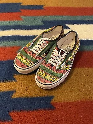 Vans Doren Rasta Reggae Authentic Special Edition Shoes Size 7 US Mens • $19