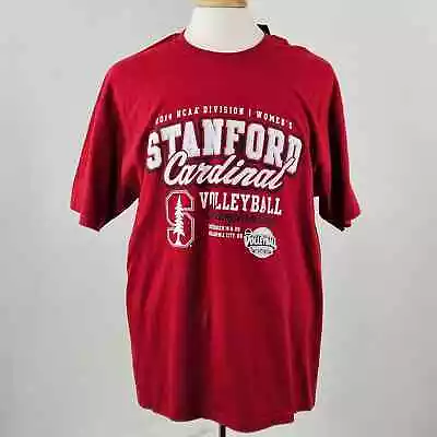 Gear For Sports Stanford 2014 Women's Volleyball Championship Adult T-Shirt XL • $20