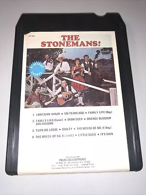 The Stonemans: The Stonemans! - Self-Titled 8 Track Tape • $4