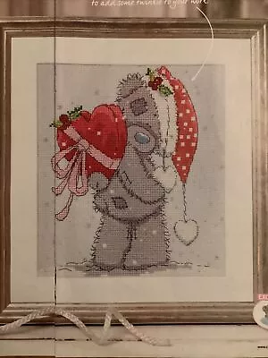 Me To You Tatty Teddy Bear Heart And Holly Christmas Cross Stitch Chart • £1.99