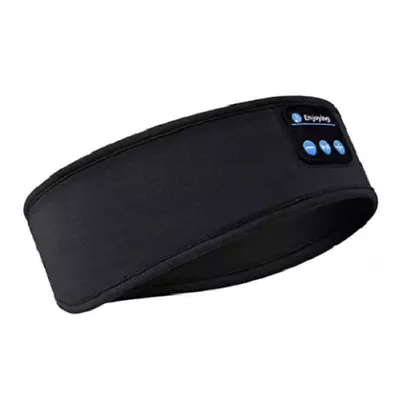 Wireless Bluetooth Headband Sleeping Eye Mask Headphones Headset Music • £5.49