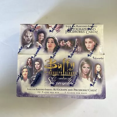 Buffy The Vampire Slayer Women Of Sunnydale Factory Sealed Trading Card Box • $110