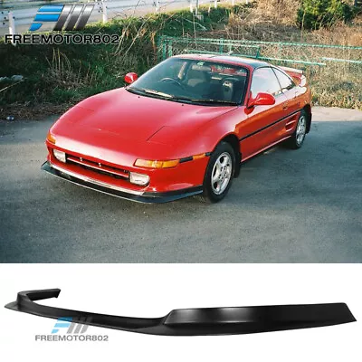 Fits 91-99 Toyota SW20 MR2 Coupe CX Style PU Front Bumper Lip Spoiler Black • $99.99