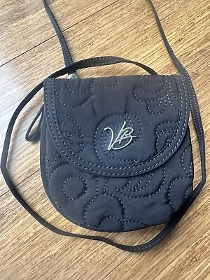 Tiny But Mighty Vera Bradley Black Small Crossbody/Wallet Purse And Belt Bag • $6