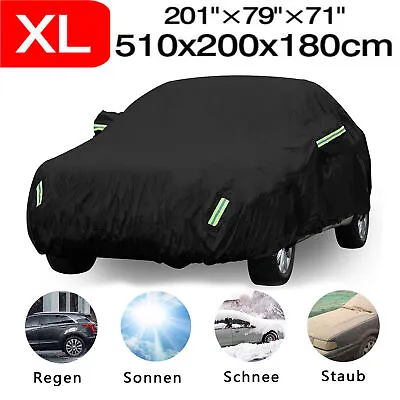 Waterproof Full SUV Car Cover Outdoor Rain Dust Storage Protection Oxford Fabric • $42.84