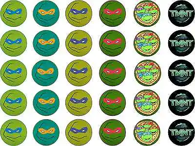 £1.89 • Buy TMNT Teenage Mutant Ninja Turtle Edible Rice Paper Cupcake Birthday Cake Toppers