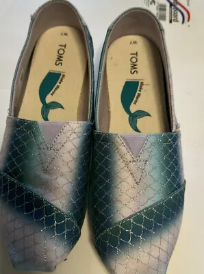Toms Mermaid Slip On Shoes Size 7 Slip On • $19.99