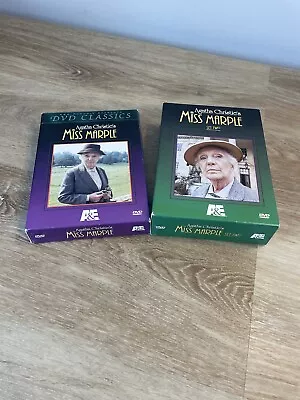 Miss Marple Collectors Set 1 & 2 A&E Classic DVDs 📀 5 Discs • $9.37
