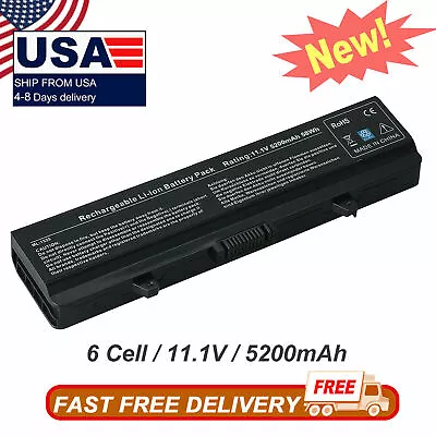 Battery For Dell Inspiron 0UK716 0WK371 0WK379 0WK380 0WK381 0WP193 0X284G WP193 • $13.99
