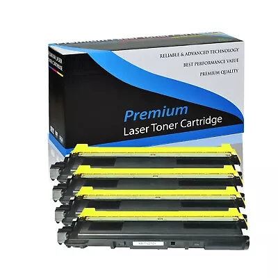 4PK Yellow Toner Cartridge TN210 For BROTHER MFC-9320CN MFC-9320CW MFC-9325CW • $51.96