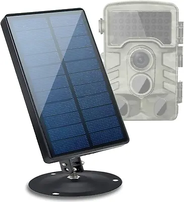 Trail Cameras Solar Panel12V/1A 6V/2Awith Build-In 5200Mah Rechargeable • $55.99