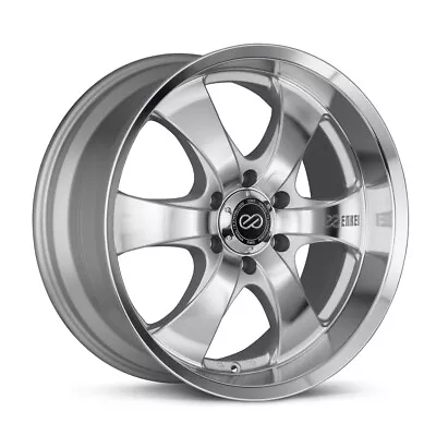 (1) 18x8.5 Enkei M6 6x135 +30 Silver Machined Wheel • $253.50