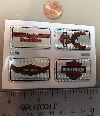 $9.77 • Buy Harley-Davidson Vintage Helmet Stickers. Real And Authentic. NOS. 1 X 1.5.