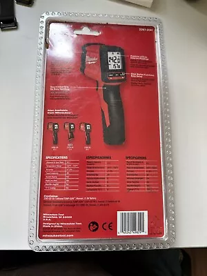 Milwaukee 2267-20 Laser Temperature Gun Infrared 10 1 Thermometer • $70