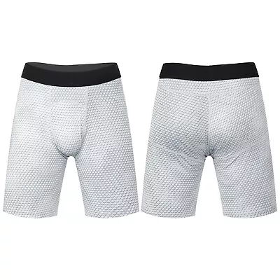 Mens Pants Bottoms High Waist Underwear Sheer Pant Club Trousers Soft Gym • $5.39