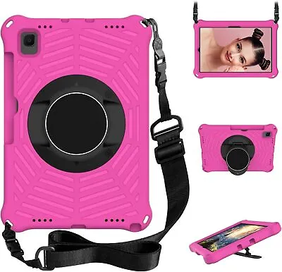 Case For Samsung Galaxy Tab S7 T500 S6 Lite Rugged Kids Pink 10.4 Inch Pencil • £3.25