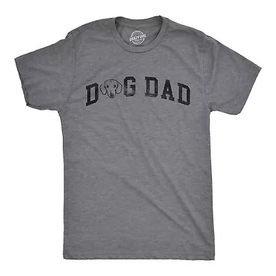 Mens Dog Dad Dachshund T Shirt Funny Cute Puppy Pet Dachshunds Lovers Tee For • $9.50