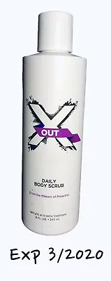 Proactiv X Out Xout Daily Body Scrub Salicylic Acid Acne Treatment 8 Oz Bottle • $40.99