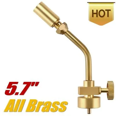 Full Metal Brass Pencil Flame Gas Welding Torch Head Kit For MAPP MAP Propane US • $12.49