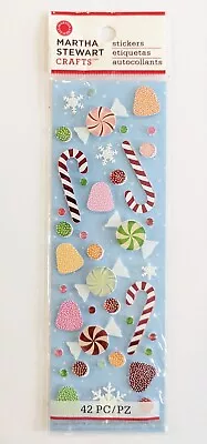 Martha Stewart Wonderland Candy Christmas Scrapbooking Stickers RARE • $5.99