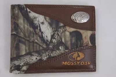 ZEP PRO Southern Mississippi  MOSSY OAK Camo  Bifold Wallet Tin Gift Box • $44