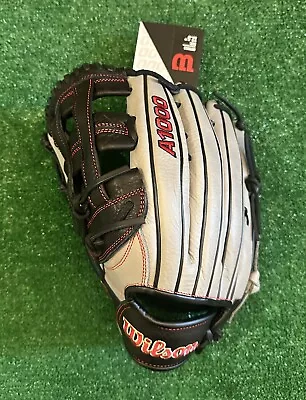 Wilson A1000 12.5  1750 Outfield Baseball Glove Left Hand Thrower - WBW101548125 • $179.95
