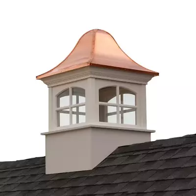 Greenwich Vinyl Cupola With Copper Roof 48 In. X 78 In. • $3476.62