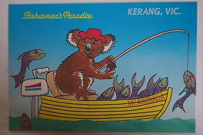 Fishermans Paradise Kerang Victoria Australia Classic Collectable Postcard • $8.95