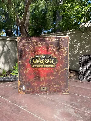 Autographed World Of Warcraft: Mists Of Pandaria -- Collector's Edition  • $80