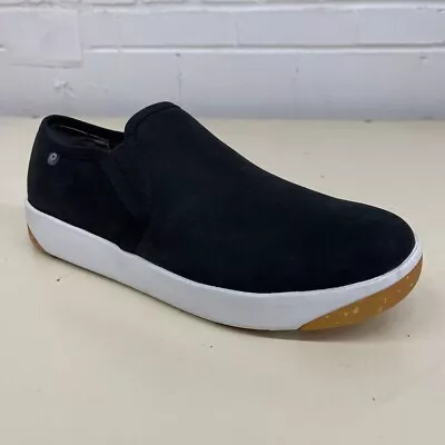 BOGS Kicker Leather Slip-on Casual Shoes Women's Size 9.5 Black • $72