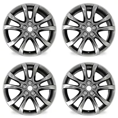 19  Set Of 4 NEW Dark Hyper Silver Wheels For 14-17 Mazda 6 OEM Quality 64958C • $787.96