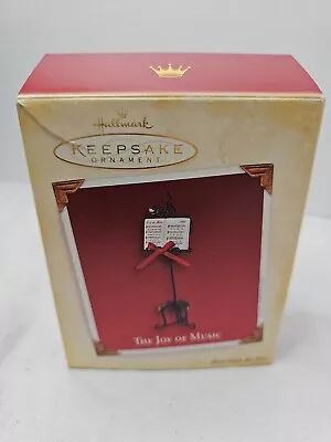 Hallmark Keepsake The Joy Of Music Christmas Ornament Sheet Music Stand 2005 • $14