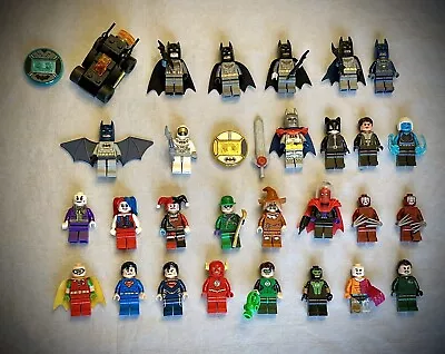 LEGO DC COMICS - 25+ Minifigures Lot  - Minifigs W/ Accessories • $0.99