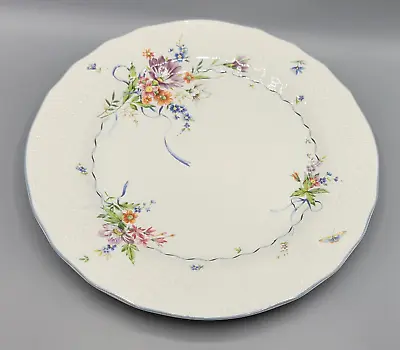 VINTAGE Mikasa Renaissance Fleurette Porcelain Floral Dinner Plate Japan • $29.99