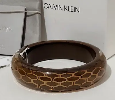 Calvin Klein Abstract Ladies Bangle KJ2SCD56010S 8 /20cm RRP £75 BNWT • £59.99